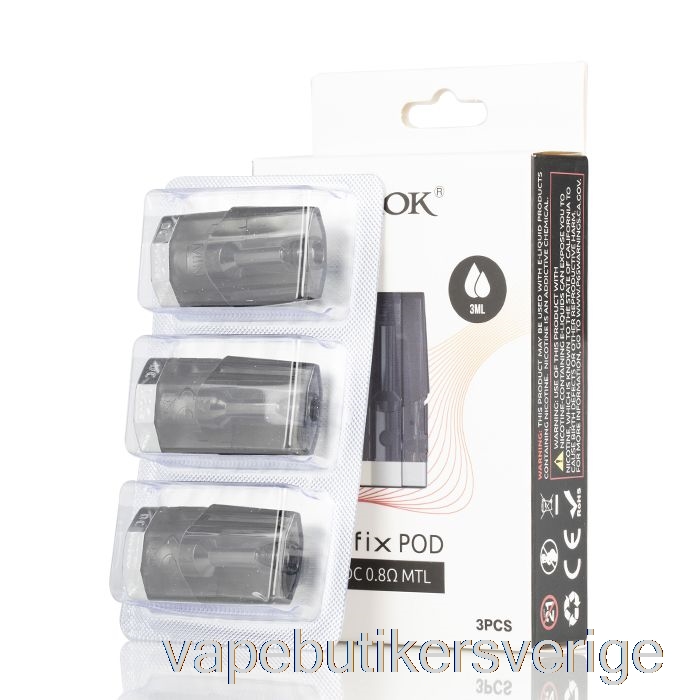 Vape Sverige Smok Nfix Utbytespoddar 0,8ohm Dc Mtl Pods